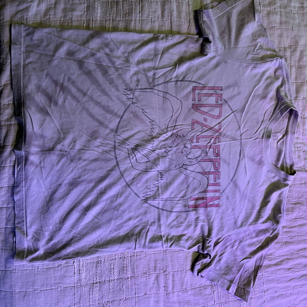 Led Zeppelin Gray Graphic Tee